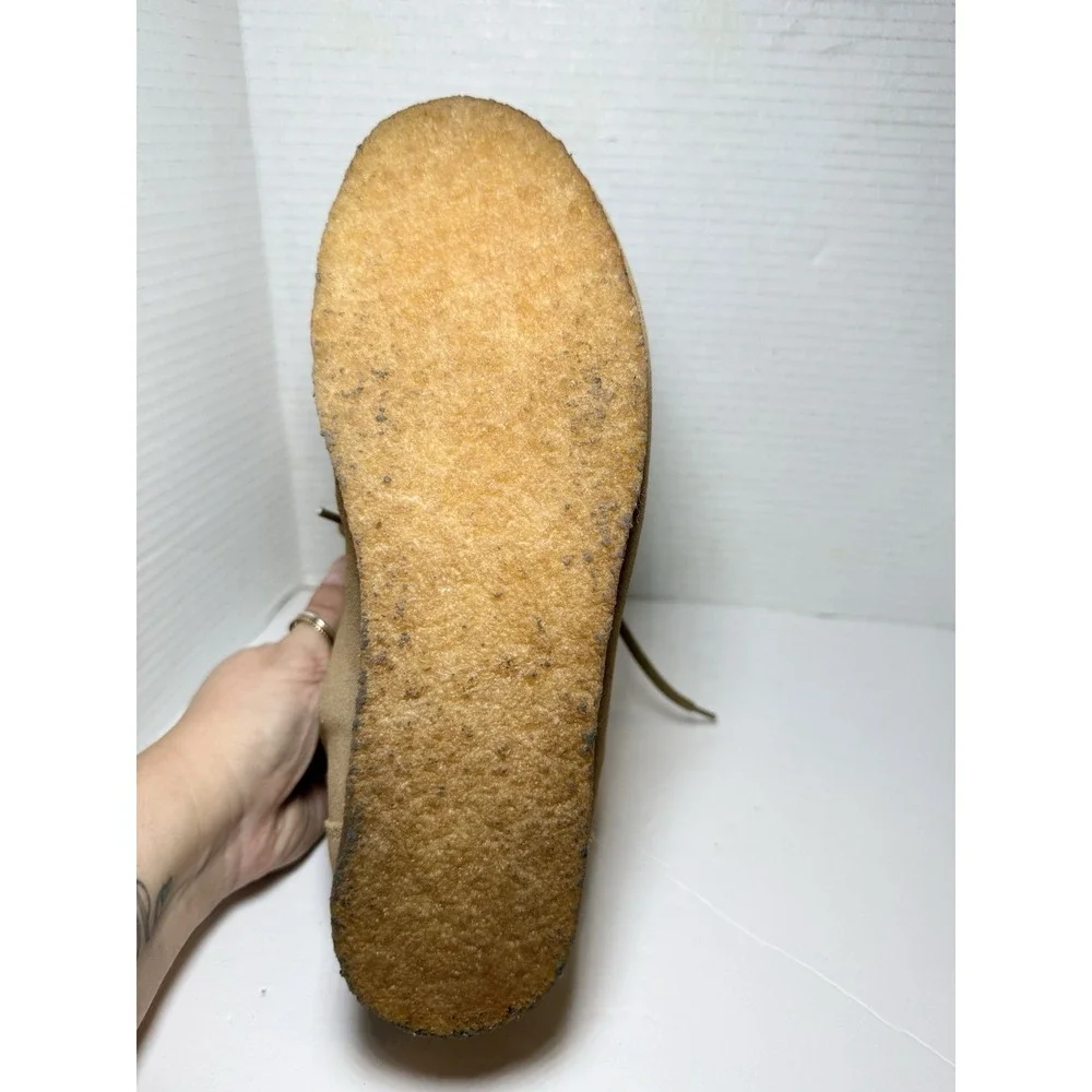 Roper Chukka Desert Boots Tan Suede Lace-Up Comfort Casual Men's Sz 7.5
